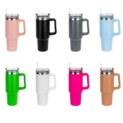 Geschäftsgeschenke 40oz Custom Stanley Edelstahl Reisemug Tumbler mit Griff in jeder Farbe