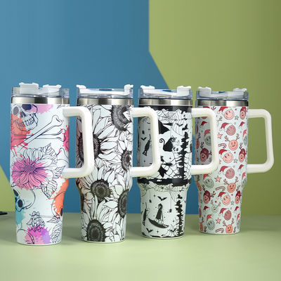 Geschäftsgeschenke 40oz Custom Stanley Edelstahl Reisemug Tumbler mit Griff in jeder Farbe