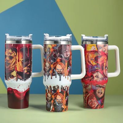 Geschäftsgeschenke 40oz Custom Stanley Edelstahl Reisemug Tumbler mit Griff in jeder Farbe