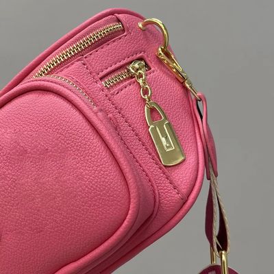 Einzelgriffige Vintage-Leder-Kreuzkörper-Taille-Tasche für Damen-Kamera-Schulter-Handtaschen