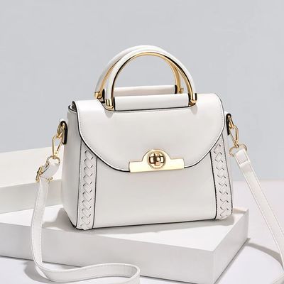 Personalisiertes Logo Damen-Messenger-Tasche 2024 Neues Luxus-Designer-Stil Pu Leder
