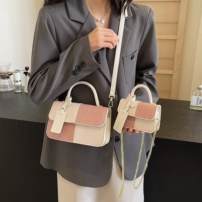 Stylische Handtaschen für Frauen am Strand Großkapazität PVC-Tote-Tasche mit Reißverschluss und zwei Gurten
