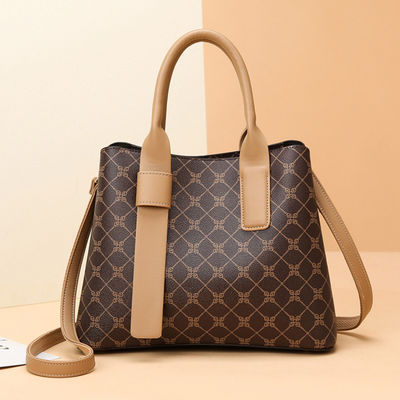 Saison Alle Jahreszeiten Mode Tote Tasche für Frauen Echte Leder Handtasche Trendy Lady