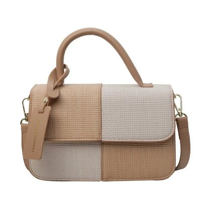 Stylische Handtaschen für Frauen am Strand Großkapazität PVC-Tote-Tasche mit Reißverschluss und zwei Gurten