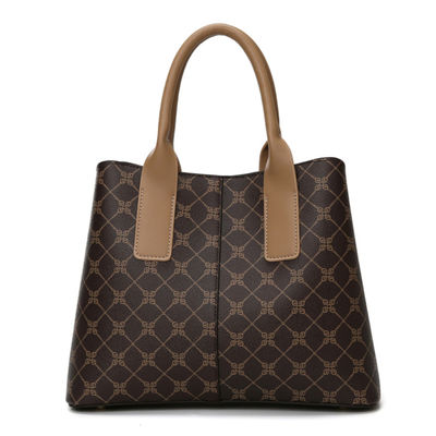Saison Alle Jahreszeiten Mode Tote Tasche für Frauen Echte Leder Handtasche Trendy Lady