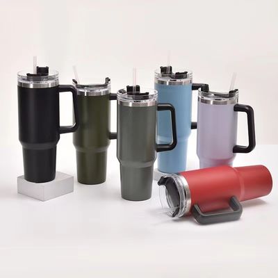 Reisemügel 40oz Doppelwand Isolierte Edelstahl Flasche für heiße, kalte Getränke