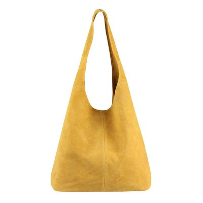 Echtes Suede-Leder Schulterhandtaschen Italienisches Leder für ein exzellentes Handwerk