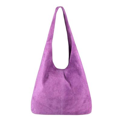 Echtes Suede-Leder Schulterhandtaschen Italienisches Leder für ein exzellentes Handwerk