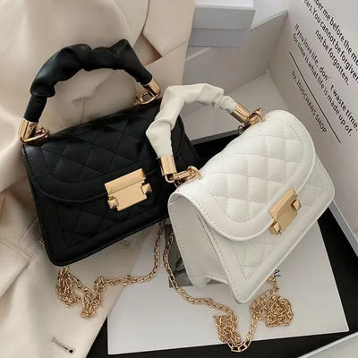 OEM/ODM Akzeptierte Geldbörsen und Handtaschen für Frauen Kleine quadratische Schultertaschen