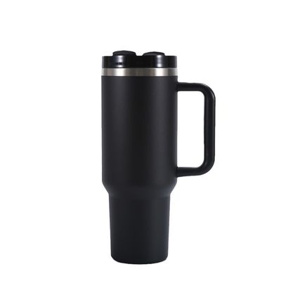 40oz Edelstahl-Tumbler Isolierter Reiseglas für heiße und kalte Getränke unterwegs