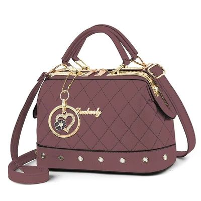 Bewegungserkennung CANDY Muster Vintage Kette Crossbody Kleine Klapphandtaschen für Frauen PU Leder