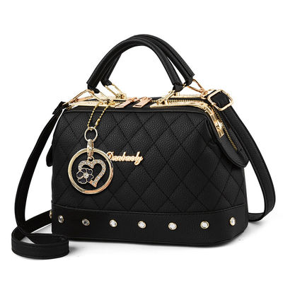 Bewegungserkennung CANDY Muster Vintage Kette Crossbody Kleine Klapphandtaschen für Frauen PU Leder