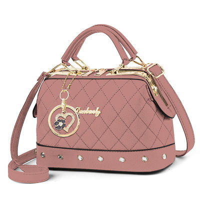 Bewegungserkennung CANDY Muster Vintage Kette Crossbody Kleine Klapphandtaschen für Frauen PU Leder
