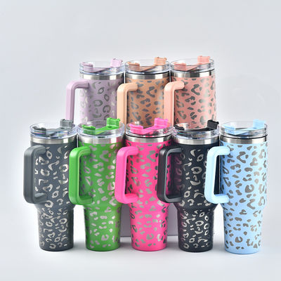 Custom Logo Wasserflasche 40oz Edelstahl isolierte Reisemug für Camping