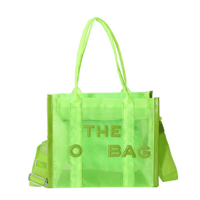 Stylisch für alle Jahreszeiten Klares PVC Transparentes Designer Großkapazität Crossbody Tote Bag
