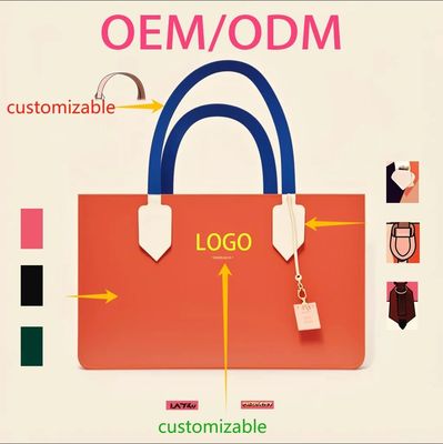 Elegante Schultertasche aus echtem Leder mit Zeichentrickmuster und Knopfdekoration