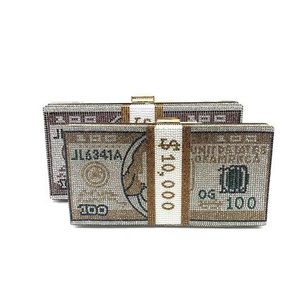 Wasserdichte Dollar-Sperre Geldkupplung Elegante Damen Hochzeitshandtaschen von Modedesigner