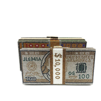 Wasserdichte Dollar-Sperre Geldkupplung Elegante Damen Hochzeitshandtaschen von Modedesigner