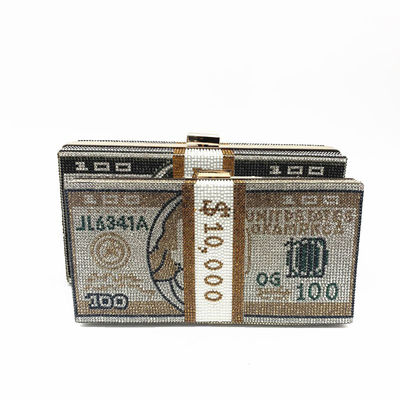 Wasserdichte Dollar-Sperre Geldkupplung Elegante Damen Hochzeitshandtaschen von Modedesigner