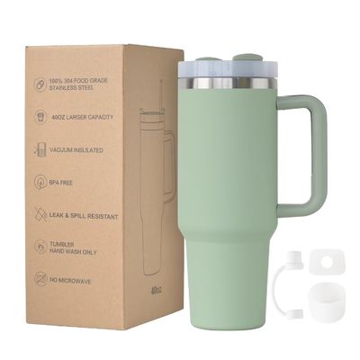 Wärmedämmung 40oz Wasserbecher mit Griff für Erwachsene Outdoor Tour Geschäftsgeschenke