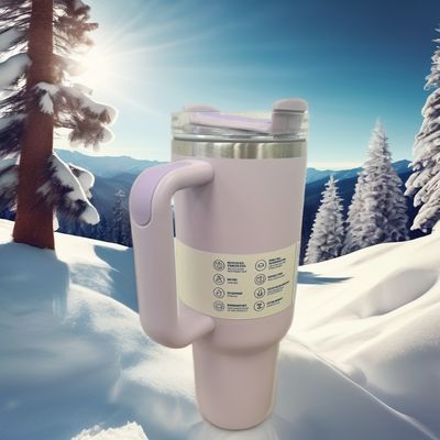 Wärmedämmung 40oz Wasserbecher mit Griff für Erwachsene Outdoor Tour Geschäftsgeschenke