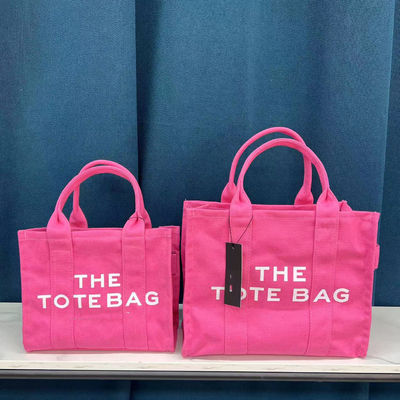 Offene Schließung Große Kapazität Luxus Schulter Leinwand Messenger Handtaschen Tote Tasche für Frauen in 11 Farben