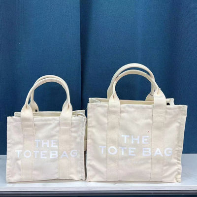 Offene Schließung Große Kapazität Luxus Schulter Leinwand Messenger Handtaschen Tote Tasche für Frauen in 11 Farben