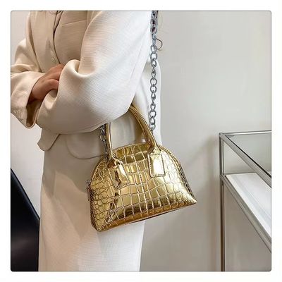 Highlight Sequins Leder Trending Kleine Taschen Mode Frau Tasche für besondere Anlässe