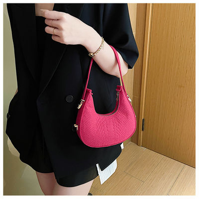 Hauptmaterial Felt 2023 Alligator-Muster PU Leder Crossbody Hobo Tasche für Frauen