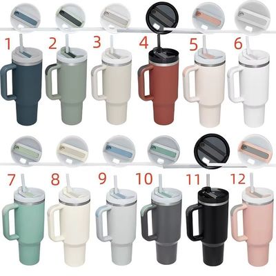 2.0 Beauchy Custom 40oz Edelstahl Vakuum isolierte Reisemug mit Stroh mit Kappe