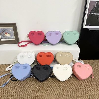 Hauptmaterial PU-Leder Single Handle Frauen Handtaschen für 2024 Valentinstag Geschenk
