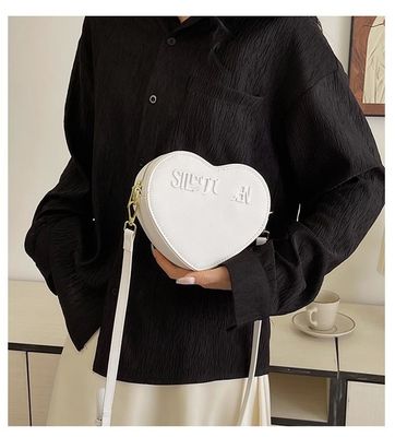 Hauptmaterial PU-Leder Single Handle Frauen Handtaschen für 2024 Valentinstag Geschenk