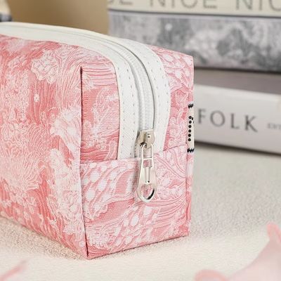 Werkzeuge Aufbewahrung Öko-Börste Make-up-Tasche Brief gedruckte Tasche De Make-up für Frauen Taschen