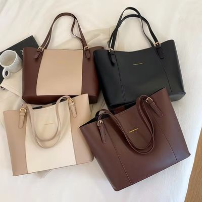 2024 Modische Schultertaschen für Damen mit goldener Kette und einem einzigen Griff
