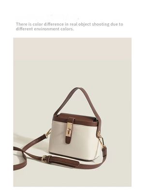 Trendy Farbgefühl Damenbox Pile Tasche Hand- oder Crossbody für Minderheitenfrauen