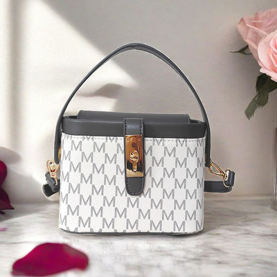 Trendy Farbgefühl Damenbox Pile Tasche Hand- oder Crossbody für Minderheitenfrauen