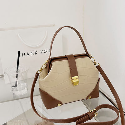 GHJ-26 Mode PU Einzel Handtaschen mit Schloss für Frauen Schulter Tasche