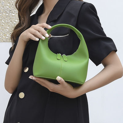 Horizontale Quadrat-Classic Candy Color PU Leder Hobo Tasche für Frauen