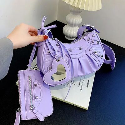 Luxus-Handtaschen für Damen Designer Handtaschen mit Magnetknopfverschluss von Marken