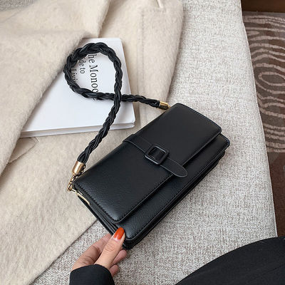 Frische PU-Lederhandtaschen für Frauen mit stilvollem Reißverschluss für einen modischen Look
