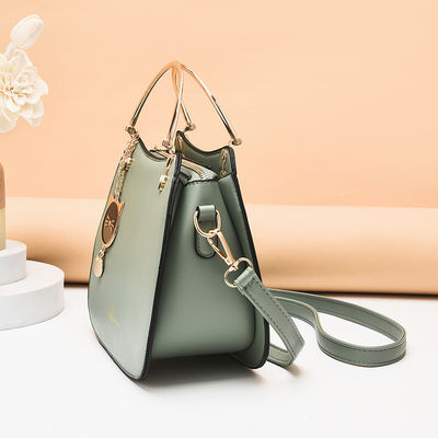 Modische Handtasche für Frauen mit Katzenanhänger und Reißverschluss