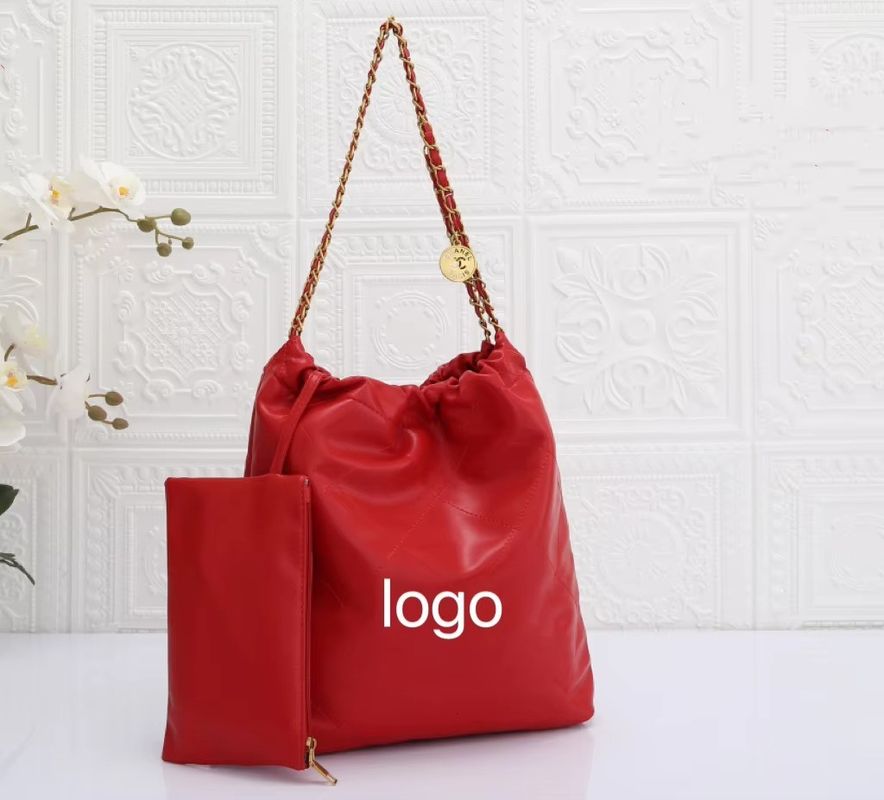 5 Farben Große Metallkette Handtaschen für Damen Designer Alle Jahreszeiten Große Größe