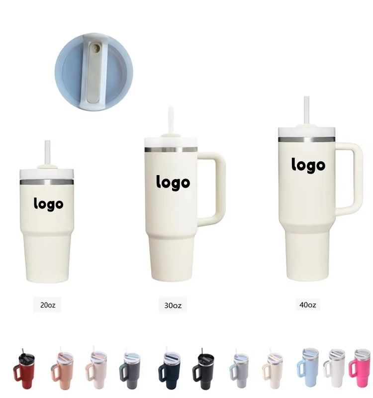 Zurück in die Schule Muss-Have Custom 40oz Abenteuer Reisen Kaffeetasse mit Griff Tumbler